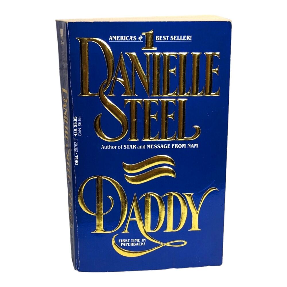 Daddy‎ By Danielle Steel Vintage 1989 Paperback Book First Paperback Print EUC